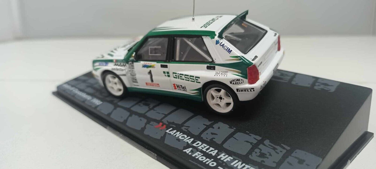 Lancia Delta HF Integrale Il Ciocchetto 1993 Fiorio - Rancati Edicola 1:43 Usato