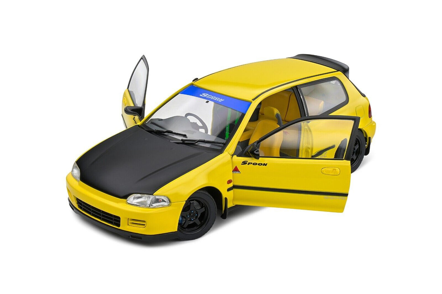 Honda Civic EG6 Spoon Version Giallo Yellow 1991 Solido 1:18 Nuovo 1/18