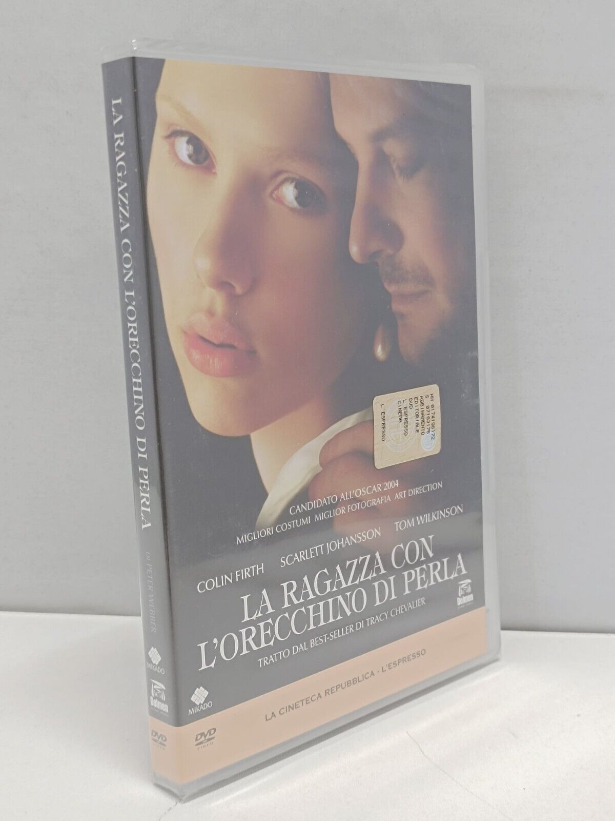 La Ragazza Con L'orecchino Di Perla Film DVD Italiano Nuovo Scarlett Johansson