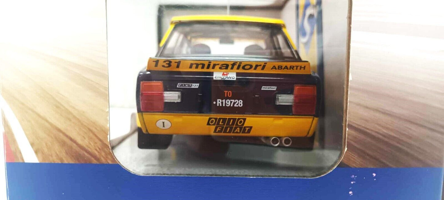 Fiat 131 Abarth TDC 77 Darniche #5 Olio Fiat Solido 1:18 Nuovo 1/18