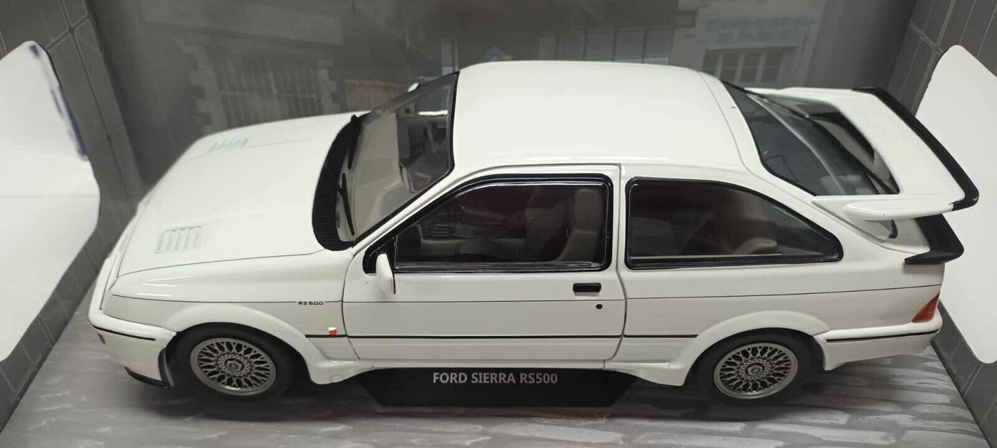 Ford Sierra RS500 1987 Bianco Solido 1:18 S1806104 Usato + Box GM Shop