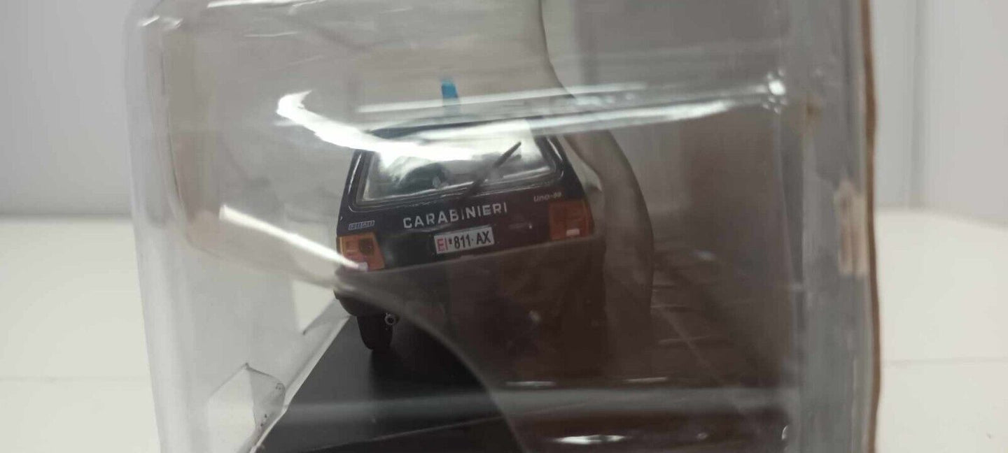 Fiat Uno 1985 Carabinieri Police Edicola 1:43 Usato +Blister