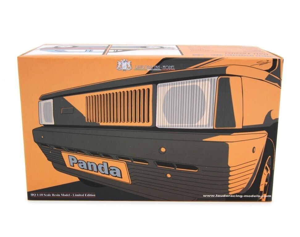 Fiat Panda 30 - 1980 Avorio Senegal Laudoracing 1:18 Nuovo Edizione Limitata