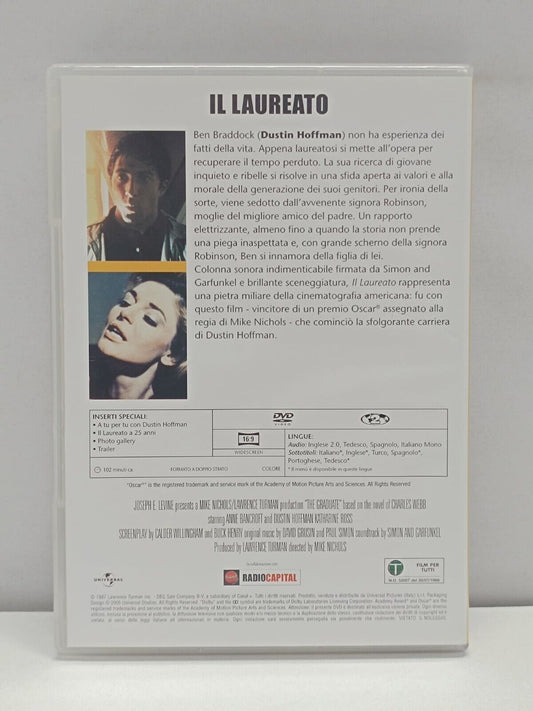 Il Laureato Film DVD Italiano Ita Usato Dustin Hoffman