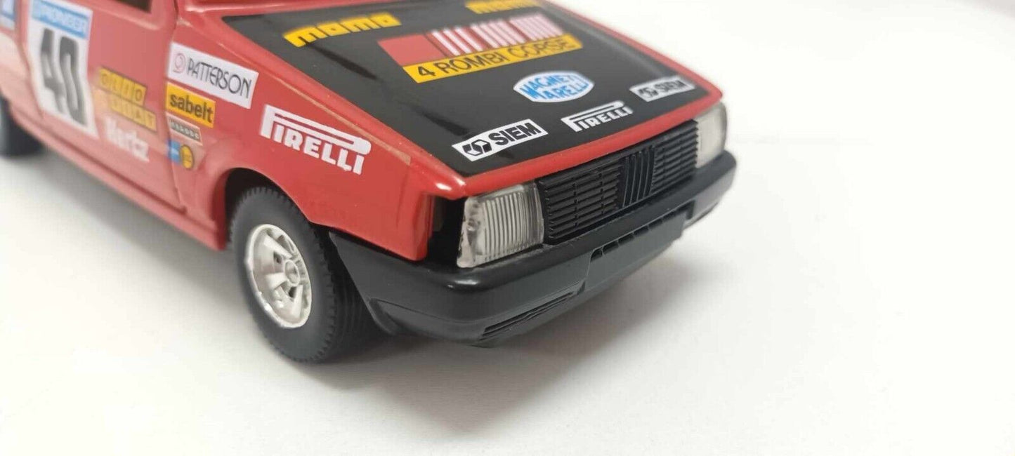 Fiat Uno Turbo #40 Obsoleta Burago 1:24 Usato Made In Italy 1/24