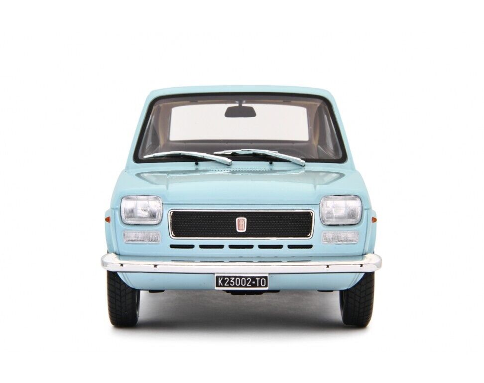 Fiat 127 Prima 1° Serie 1971 Blue Clair Azzurro Laudoracing 1:18 Nuovo Limitata