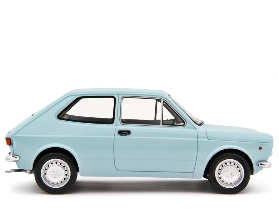 Fiat 127 Prima 1° Serie 1971 Blue Clair Azzurro Laudoracing 1:18 Nuovo Limitata