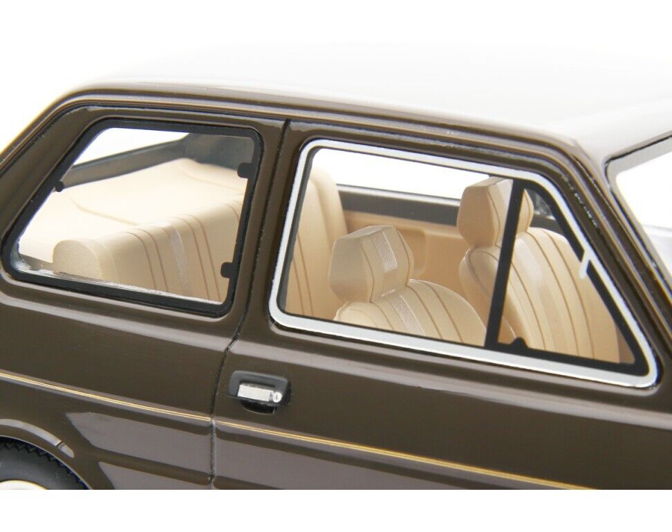 Fiat 126 Personal 4 Marrone Brown 1980 Laudoracing 1:18 Nuovo Limited Edition