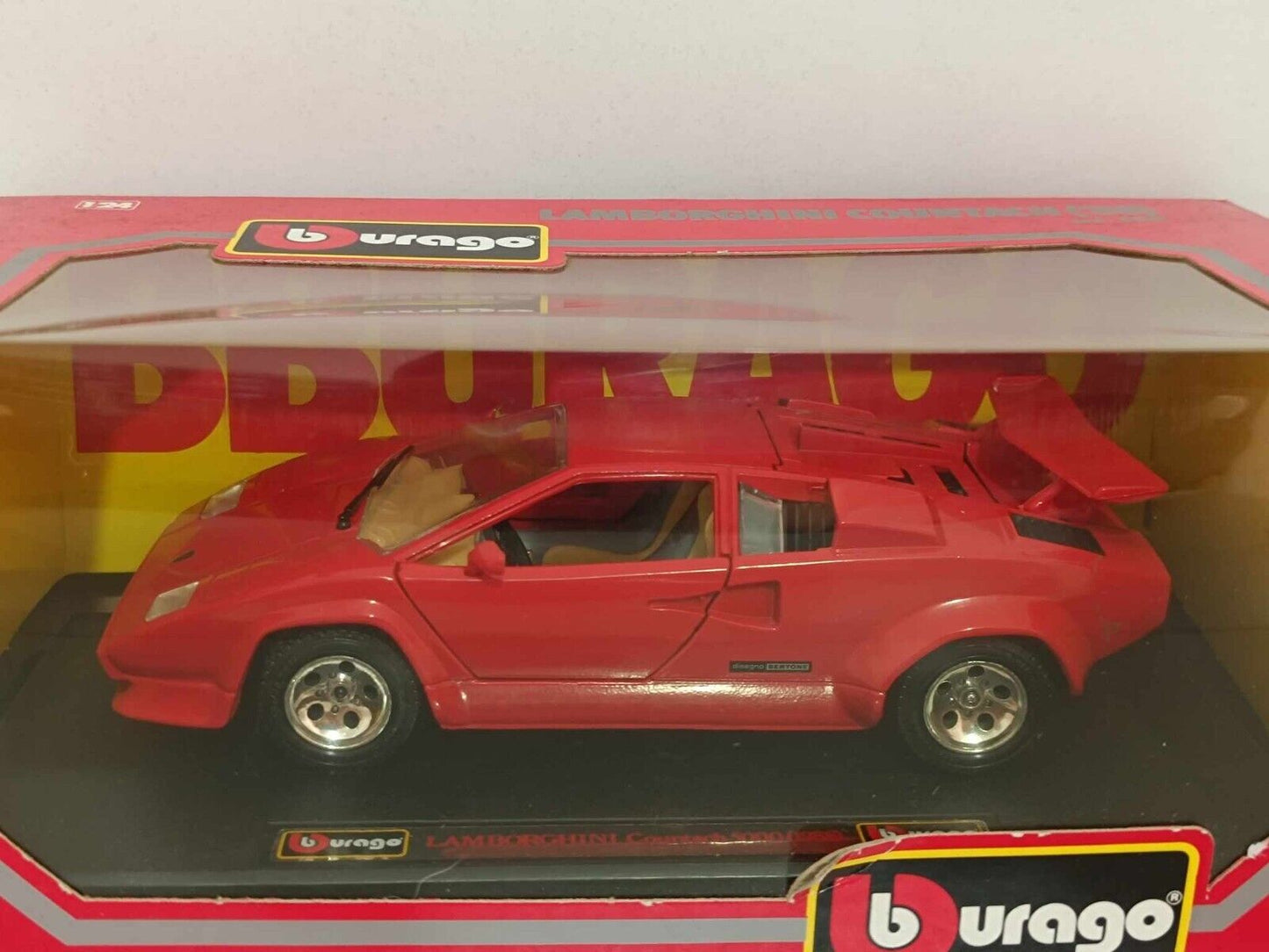 Lamborghini Countach (1988) - Burago 1:24 GM Shop