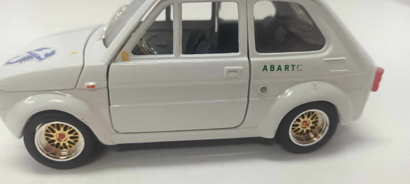 Fiat 126 Modificata Abarth Polistil Made In Italy 1:24 Usato 1/24