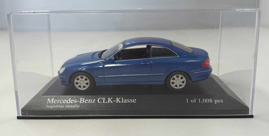 Minichamps Mercedes-Benz CLK-Klasse 1:43 Jaspisblau Metallic Limited Edition