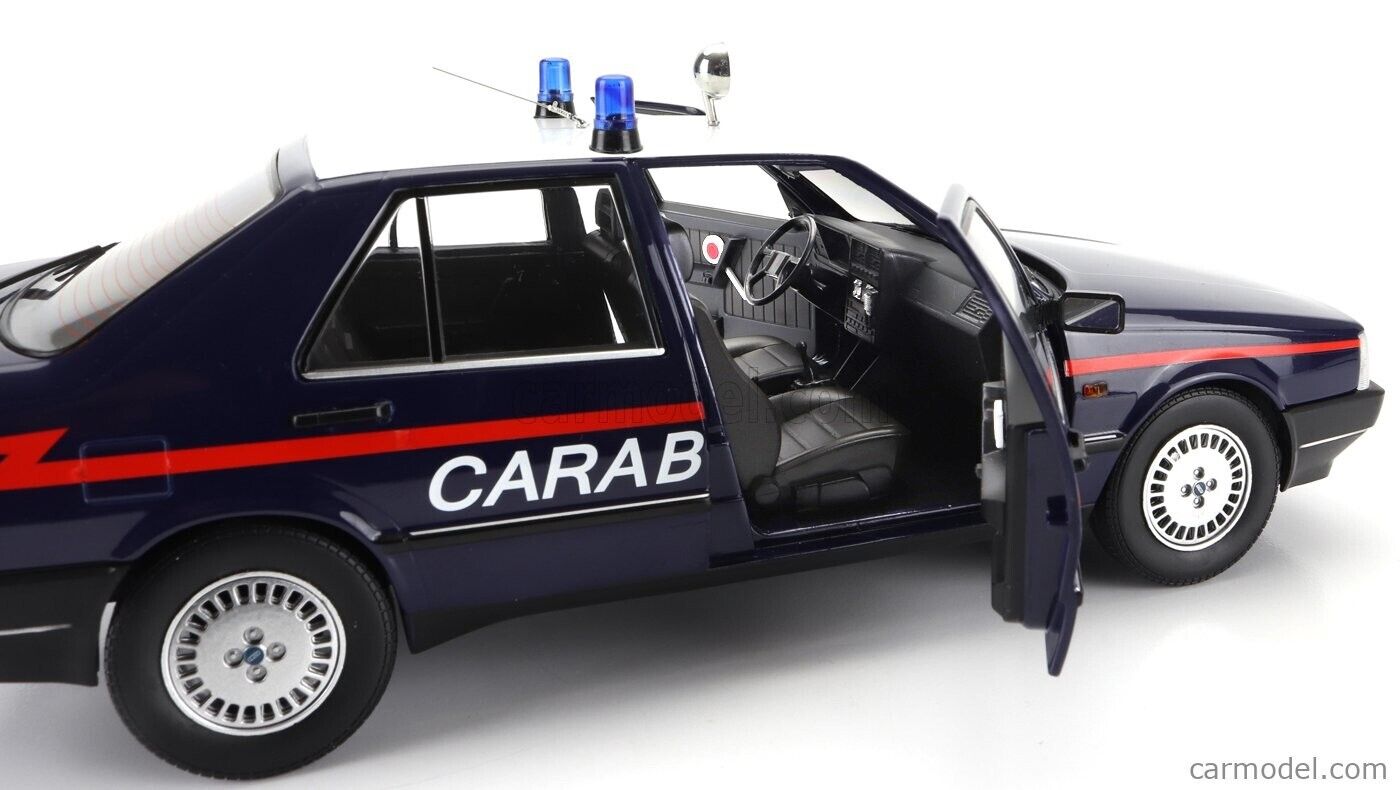 Fiat Croma 2.0 Turbo IE Carabinieri Police 1988 Mitica 1:18 Nuovo 1/18