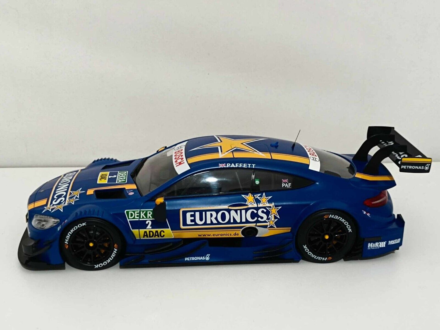 Mercedes AMG C63 DTM Euronics G. Paffett 2016 - AutoCult 1:18