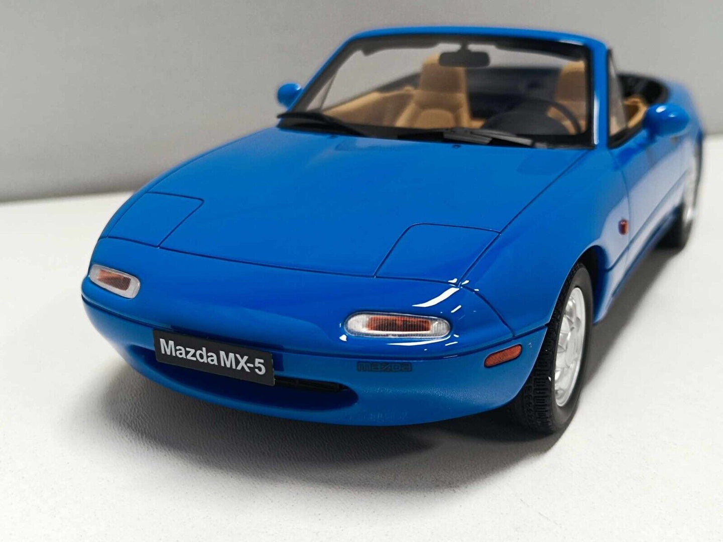Mazda MX-5 NA Blue 1990 - Ottomobile 1:18 Usato + Box Limited Edition