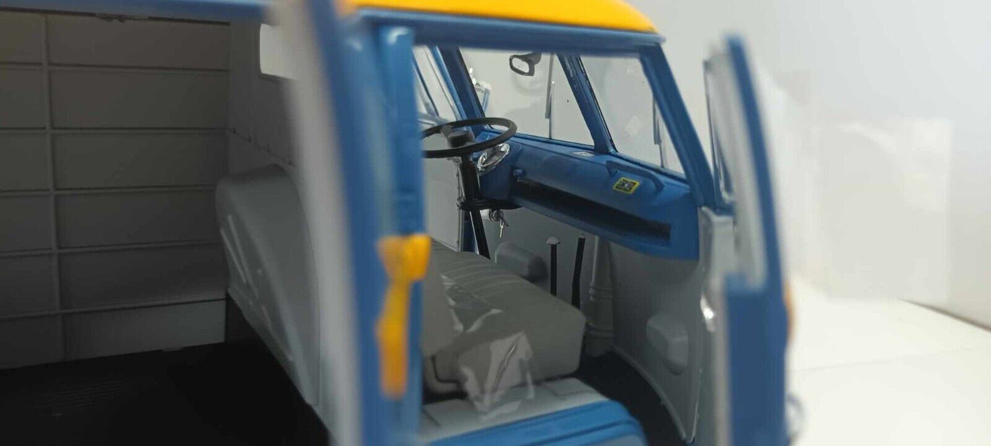 Volkswagen T1 b Kastenwagen VW-Kundendienst Servizio Clienti Schuco 1:18 Usato