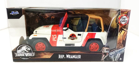 Jeep Wrangler Jurassic Park Jurassic World Jada 1/24 Nuovo GM Shop