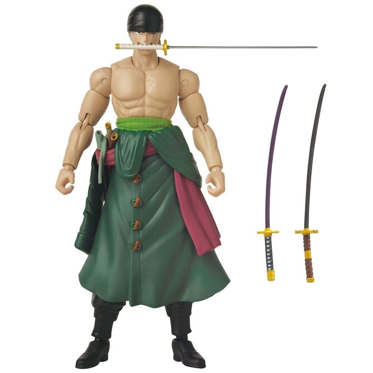 Onepiece One Piece Roronoa Zoro Action Figure Bandai Namco Anime Heroes Nuovo