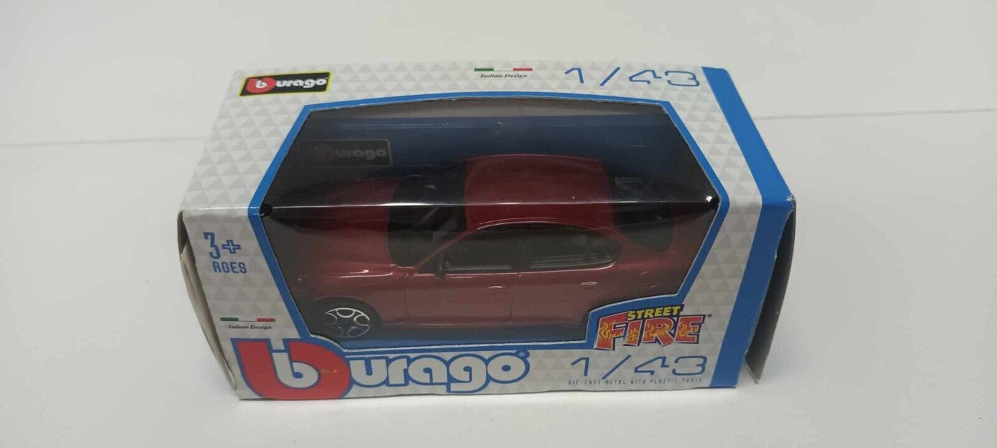 Alfa Romeo Giulia Burago Street Fire 1:43 Rosso Usato + Box GM Shop
