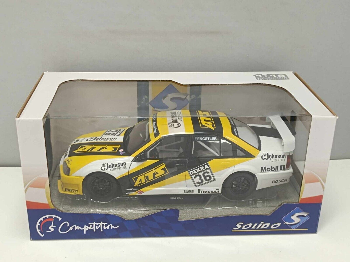 Opel Omega Evolution 500 DTM 1991 Engstler #36 Solido 1:18 Nuovo