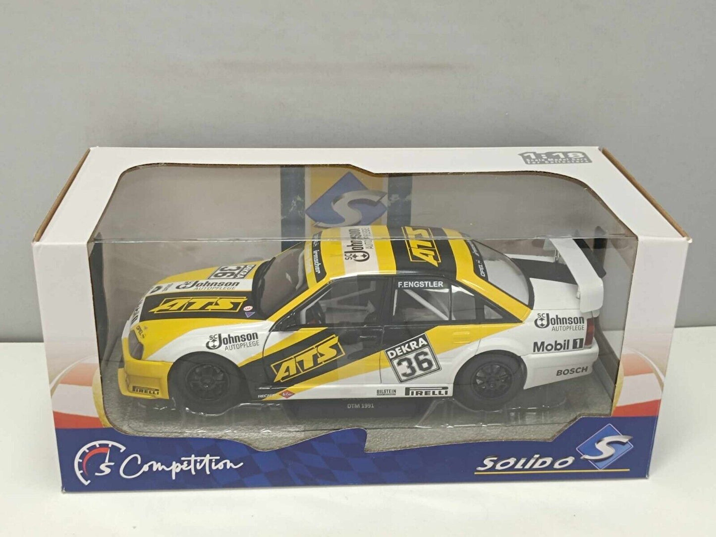 Opel Omega Evolution 500 DTM 1991 Engstler #36 Solido 1:18 Nuovo