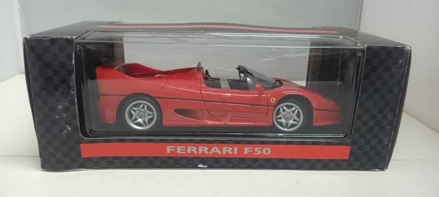 Ferrari F50 F 50 - 1995 Rosso Red Maisto 1:18 Usato + Box 1/18