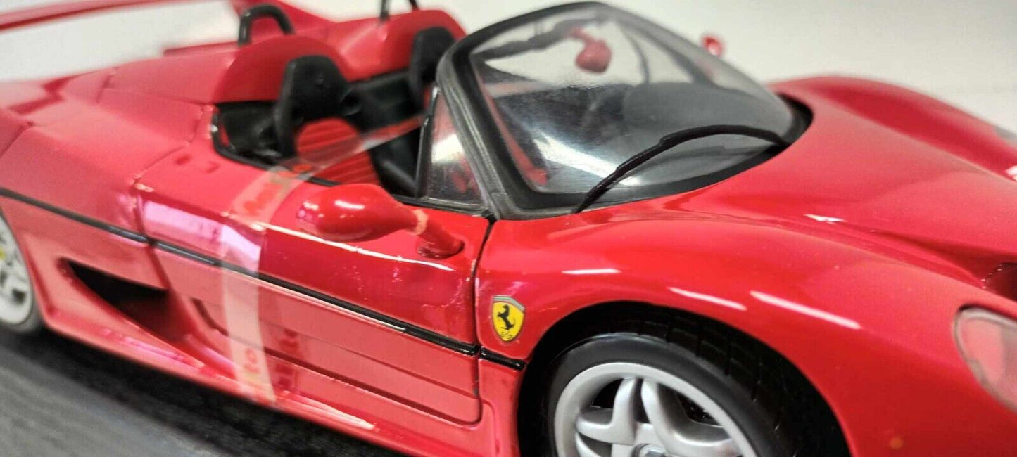 Ferrari F50 F 50 - 1995 Rosso Red Maisto 1:18 Usato + Box 1/18