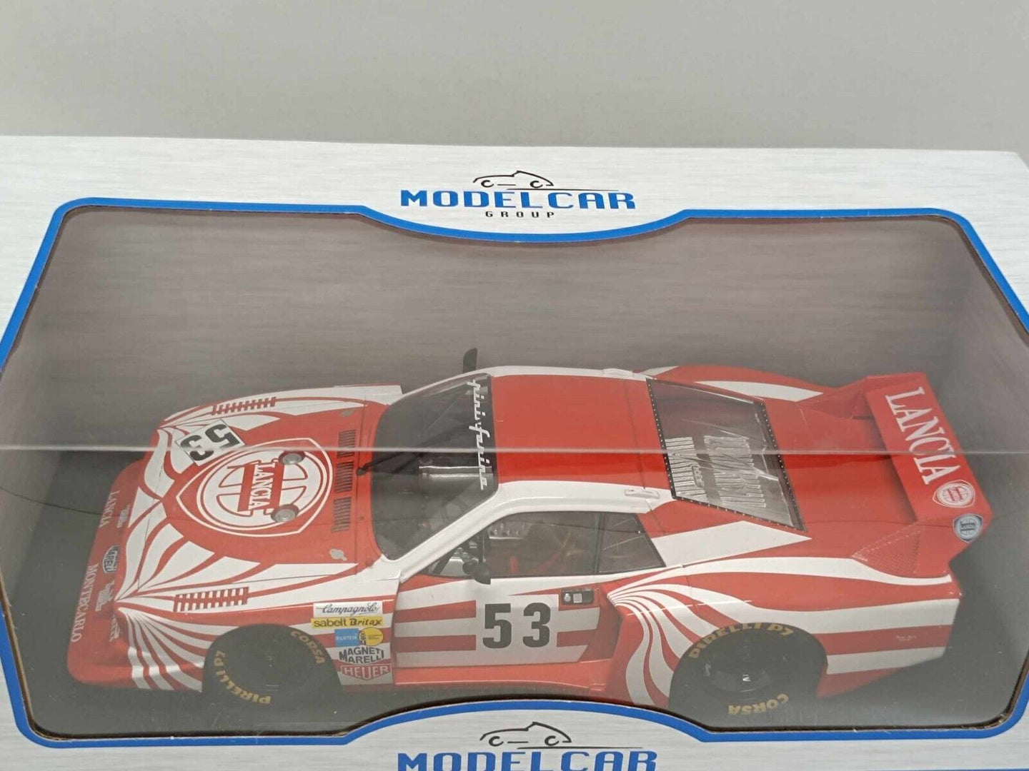 Lancia Beta Monte Carlo Gr.5 #53 6 Hours of Silverstone 1980 Modelcar MCG 1:18