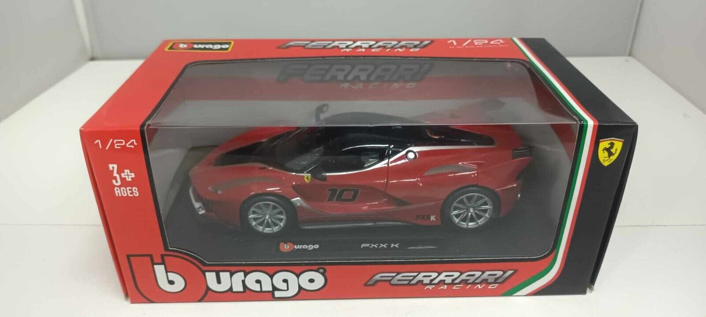 Ferrari FXX-K - FXXK #10 Burago Bburago 1:24 Rosso Usato + Box