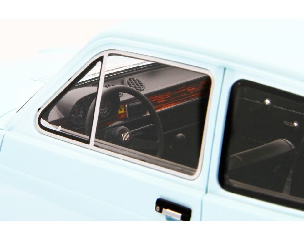 Fiat 127 Prima 1° Serie 1971 Blue Clair Azzurro Laudoracing 1:18 Nuovo Limitata