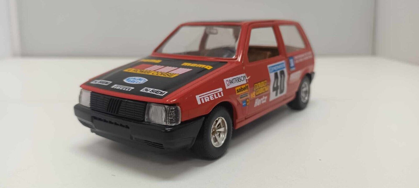 Fiat Uno Turbo #40 Obsoleta Burago 1:24 Usato Made In Italy 1/24