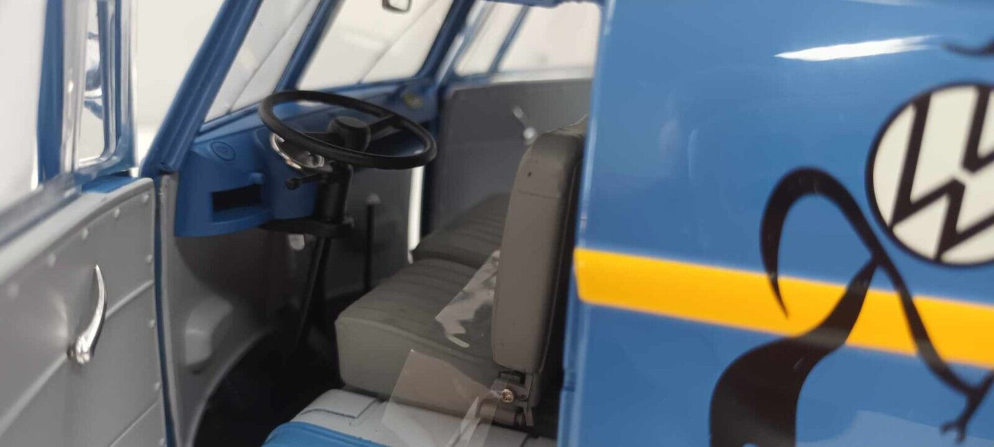 Volkswagen T1 b Kastenwagen VW-Kundendienst Servizio Clienti Schuco 1:18 Usato