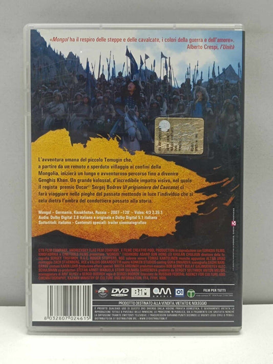 Mongol La Vera Storia Di Genghis Khan Film DVD Italiano Ita Usato