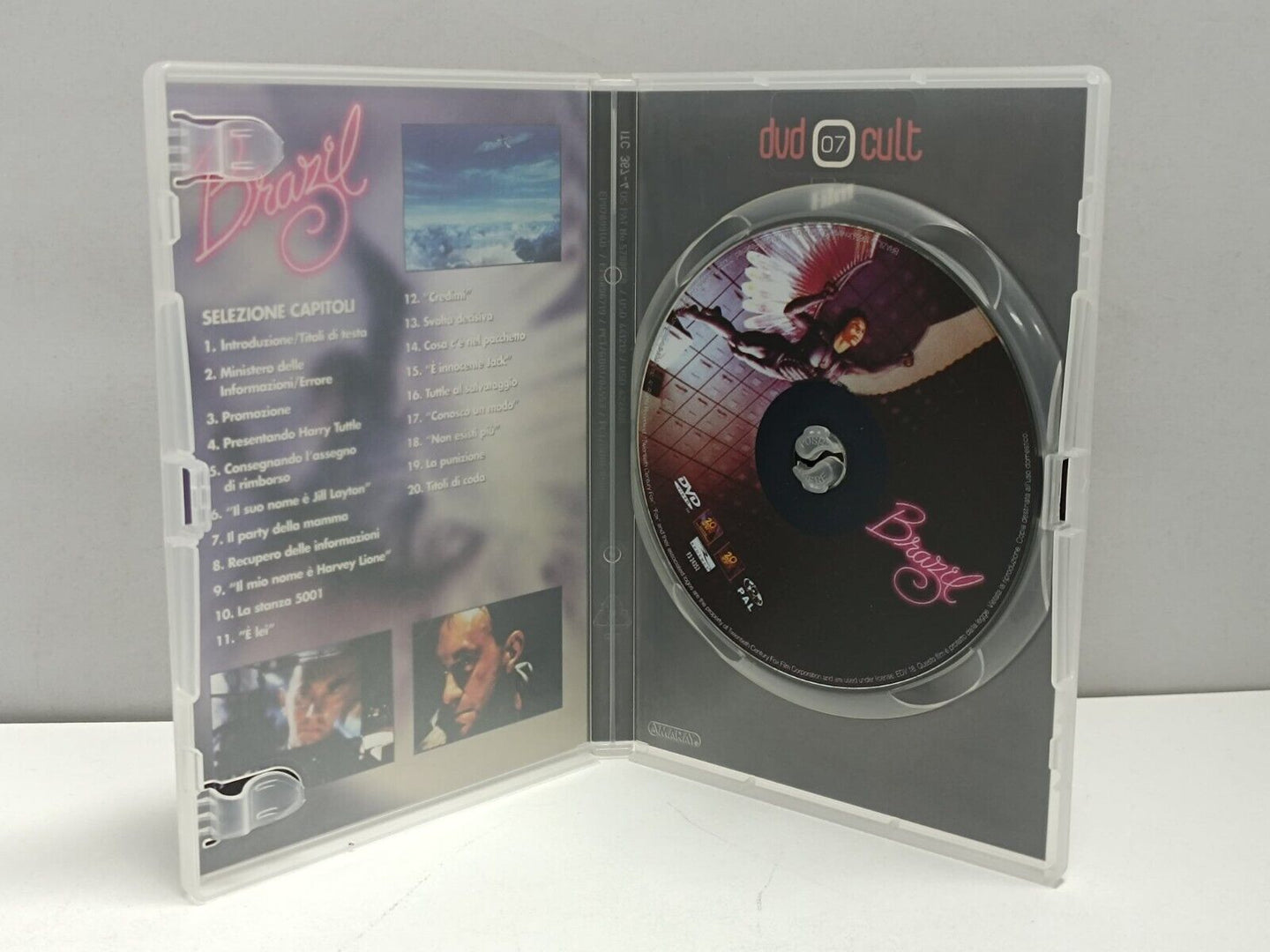 Brazil Film DVD Italiano Usato Ita Edicola DVD Cult Robert De Niro Bob Hoskins