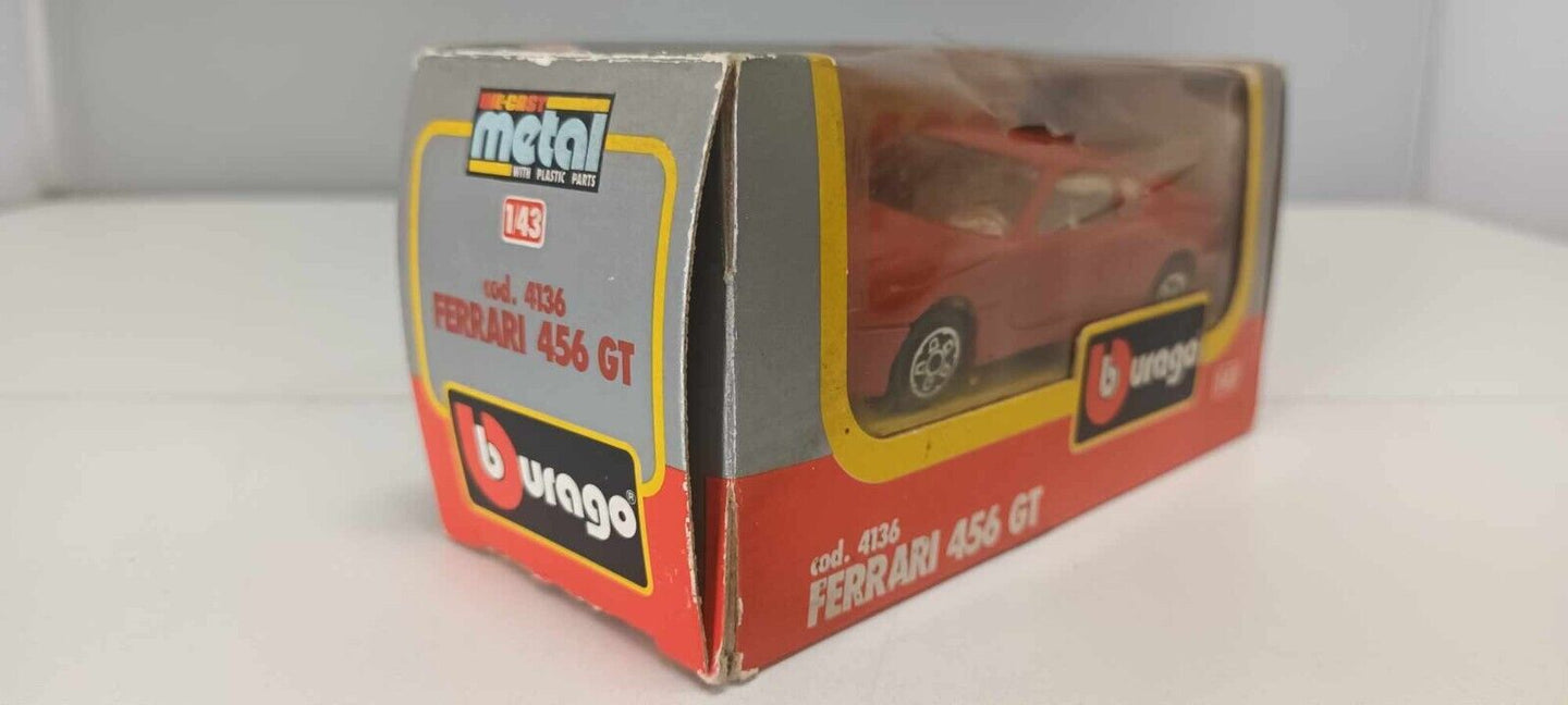Ferrari 456 GT Rosso Burago Vintage 1:43 cod. 4136 Usato + Box