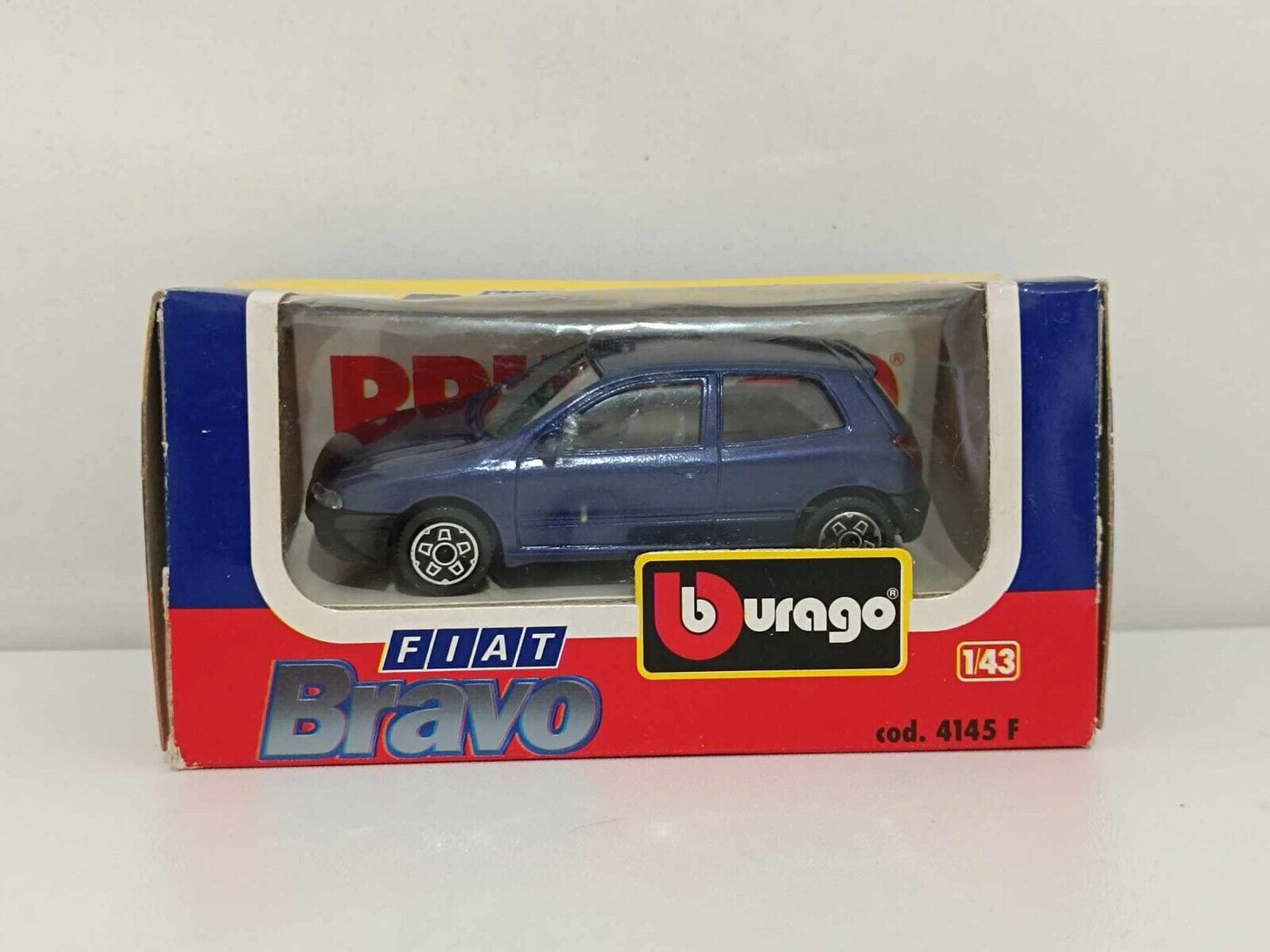 Fiat Bravo (Blu Met) - Burago 1:43 GM Shop