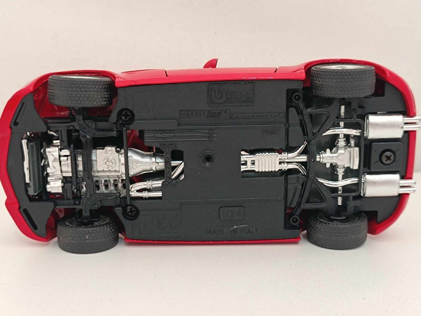 Bmw Z3 M Roadster - Burago 1:24 Rosso GM Shop