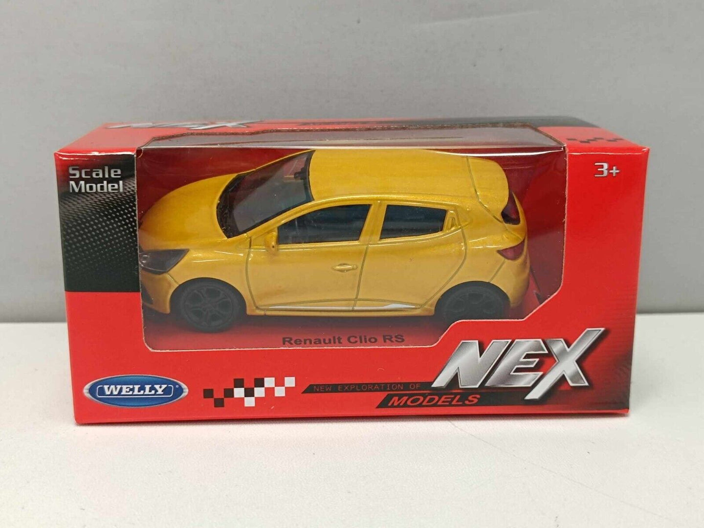 Renault Clio IV RS 2013 Giallo Yellow - Welly Nex 1:43 Nuovo
