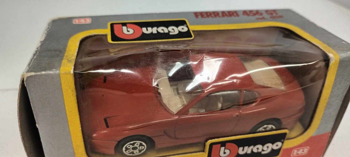 Ferrari 456 GT Rosso Burago Vintage 1:43 cod. 4136 Usato + Box