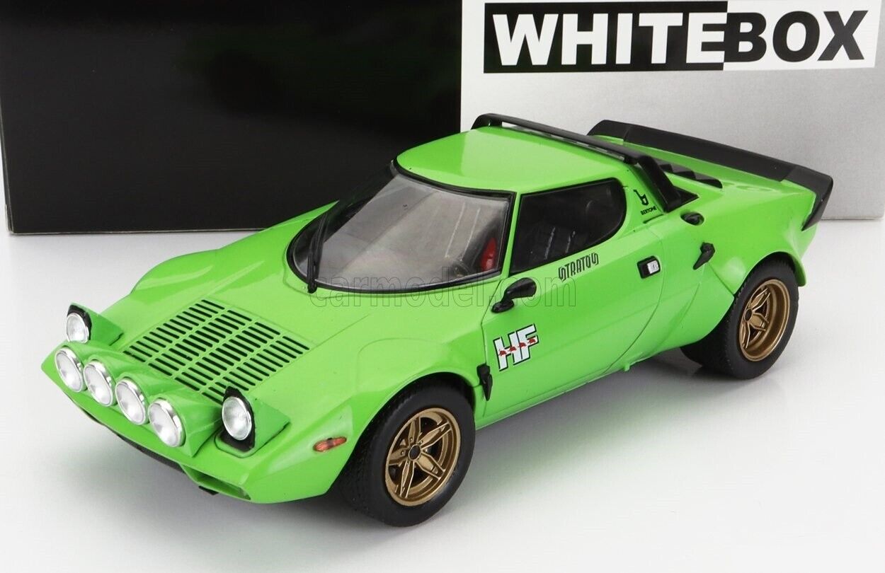Lancia Stratos HF 1975 Verde Green Whitebox 1:24 Nuovo 1/24 WB124158