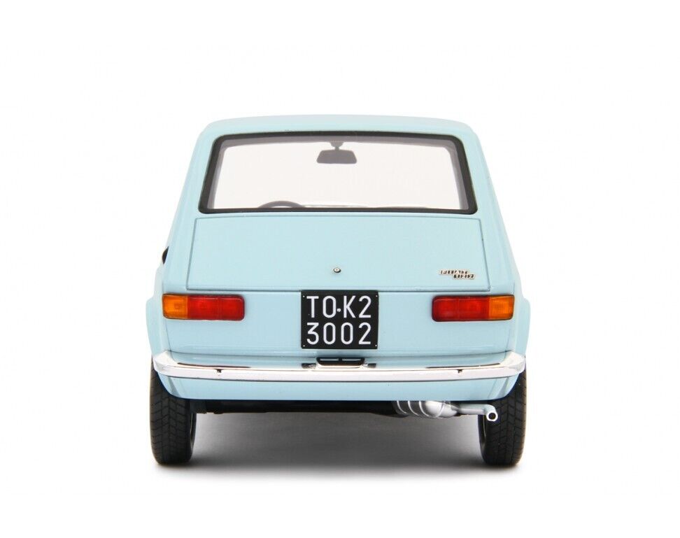 Fiat 127 Prima 1° Serie 1971 Blue Clair Azzurro Laudoracing 1:18 Nuovo Limitata