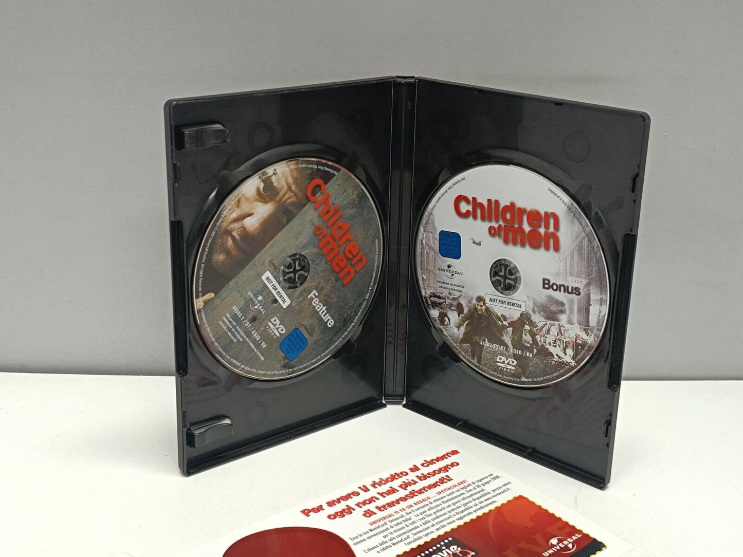 I Figli Degli Uomini Children Of Men Film DVD Italiano 2 Dischi Ita Usato