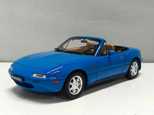 Mazda MX-5 NA Blue 1990 - Ottomobile 1:18 Usato + Box Limited Edition