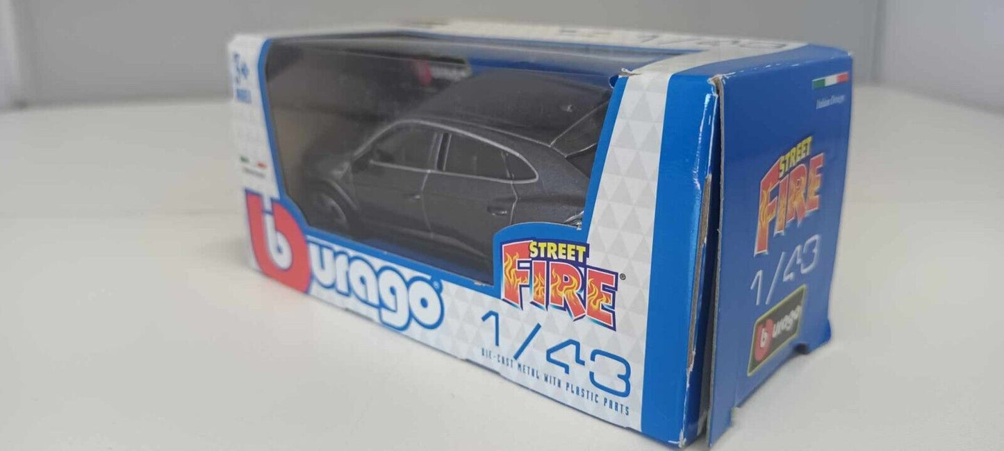Lamborghini Urus Grey Grigio Metallizzato Burago Bburago Street Fire 1:43 Usato