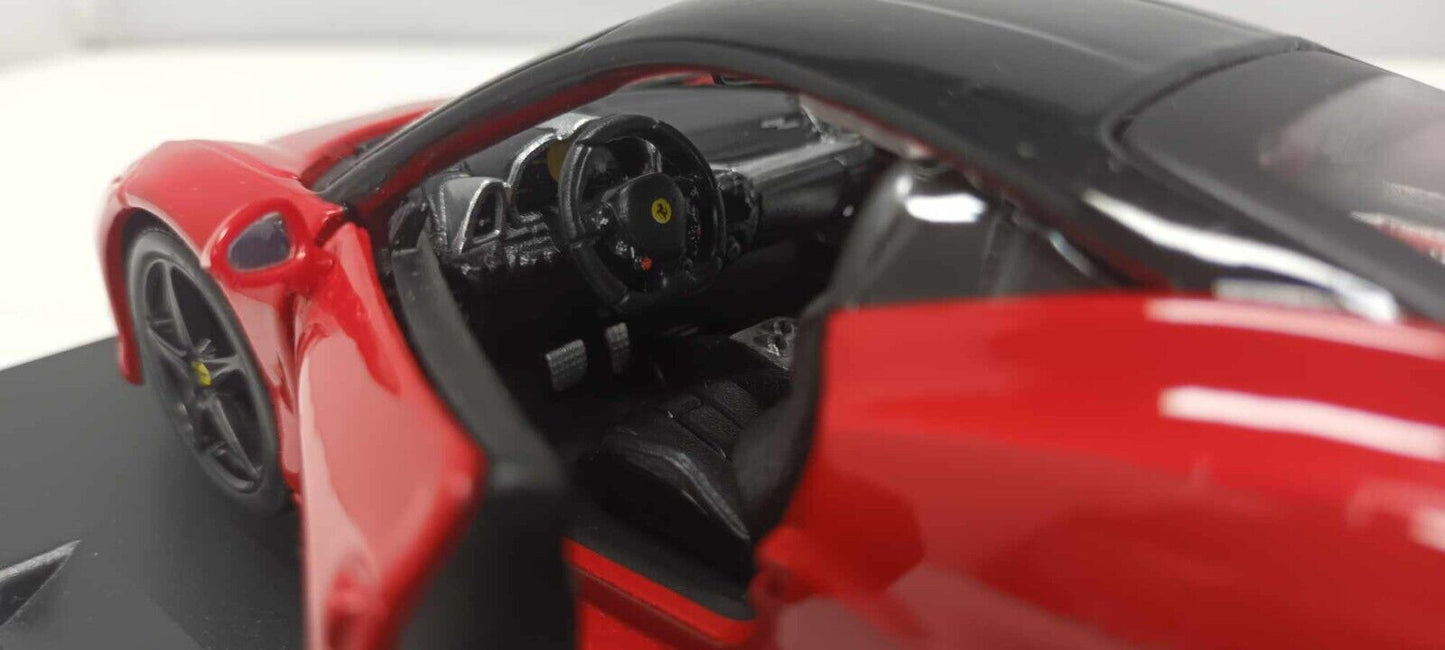 Ferrari 458 Italia 2009 Edicola / Burago Red 1:24 Ferrari Collection Usato