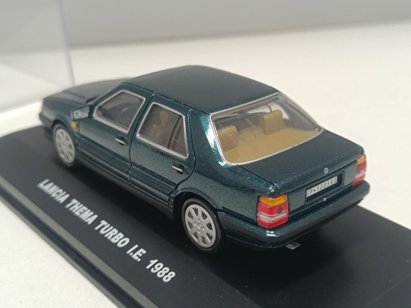 Lancia Thema Turbo i.e. 1988 Verde Met Edison Serie Oro 1:43  Usato + Box