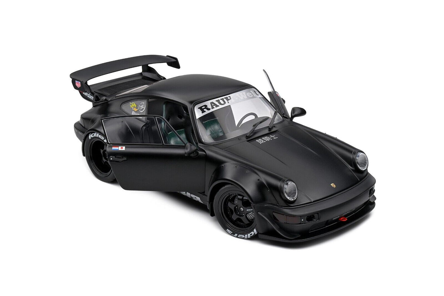 Porsche RWB Kit Darth Vader 2022 Nero Black Solido 1:18 Nuovo 1/18