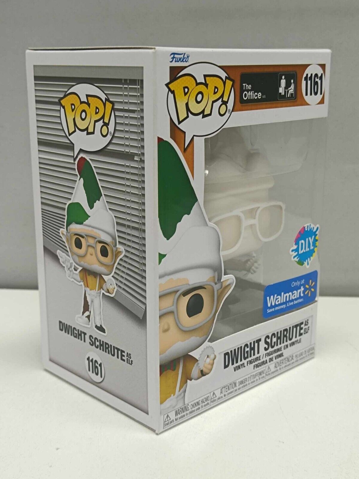 Funko Pop The Office #1161 Dwight Schrute As Elf Elfo Nuovo