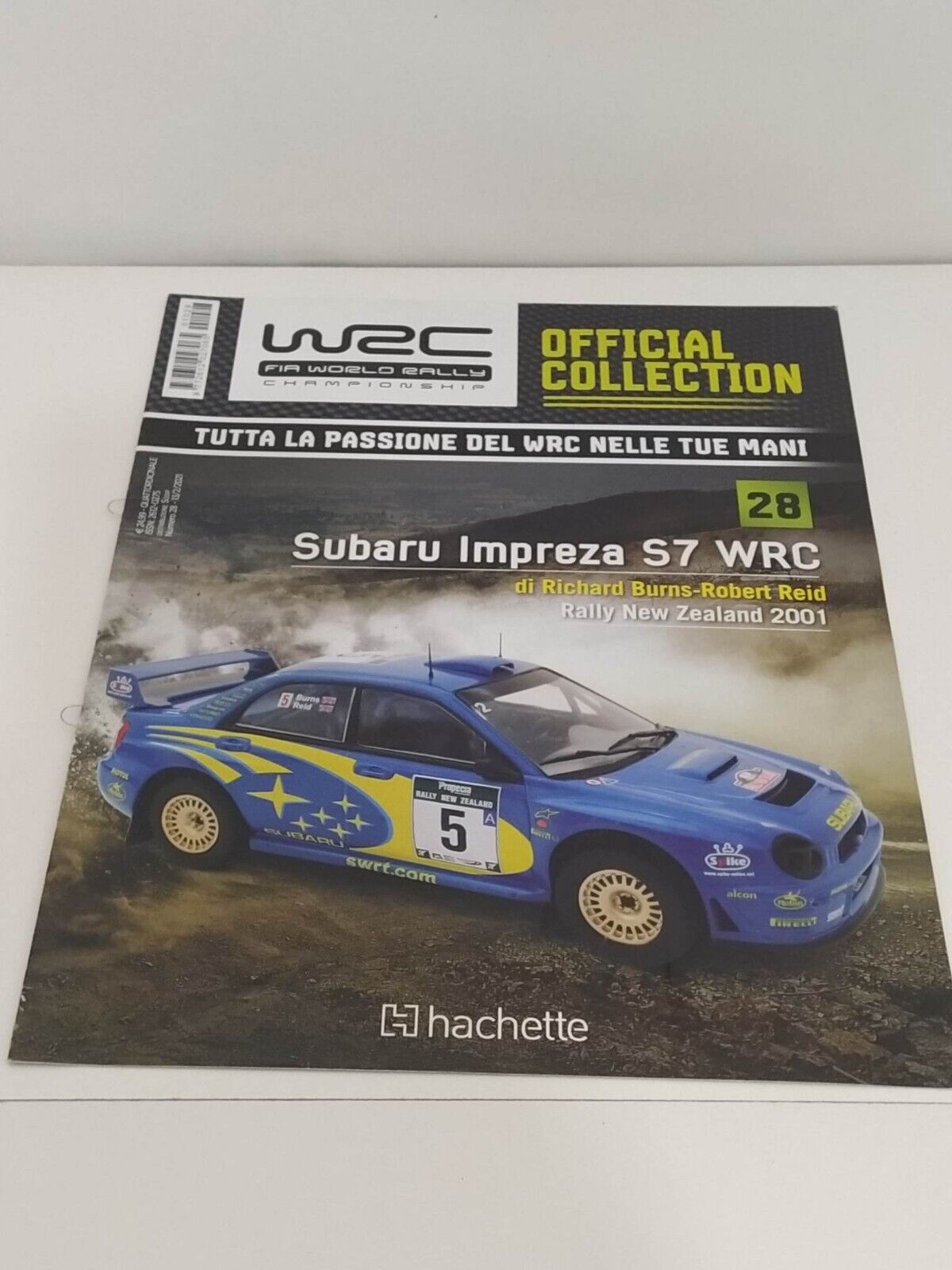 Subaru Impreza S7 WRC 2001 1:24 Edicola Hachette WRC Collection GM Shop
