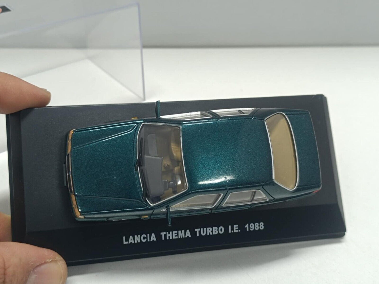 Lancia Thema Turbo i.e. 1988 Verde Met Edison Serie Oro 1:43  Usato + Box