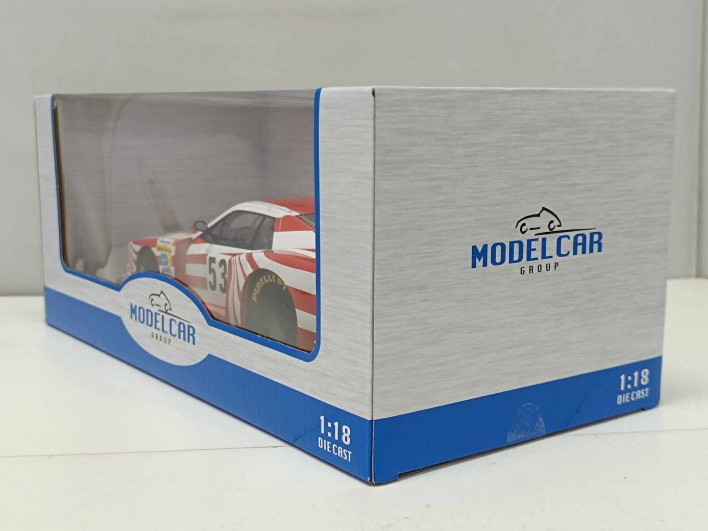 Lancia Beta Monte Carlo Gr.5 #53 6 Hours of Silverstone 1980 Modelcar MCG 1:18
